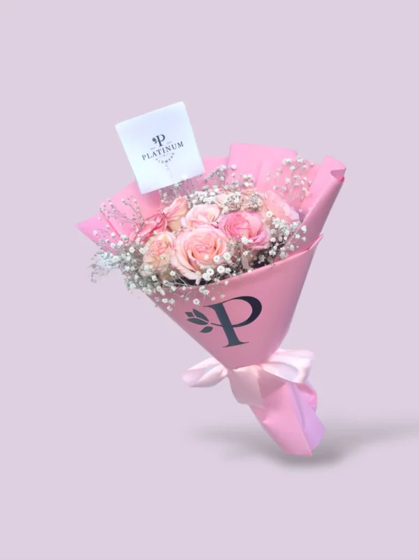 12 Rosas dovela con gypso